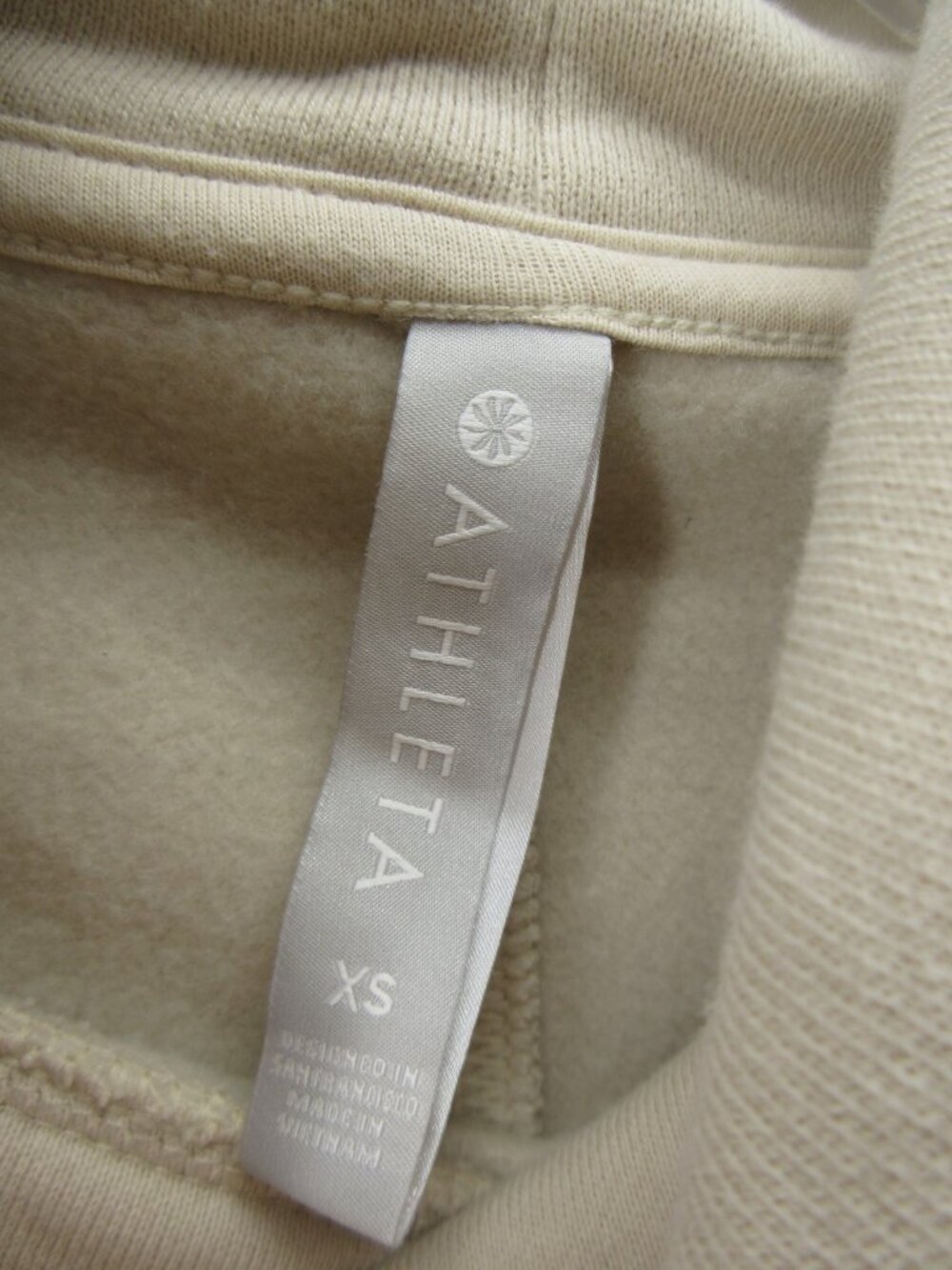 Athleta Sweatshirt XS Turtleneck Pullover Athleisure Oversized - Picture 8 of 10